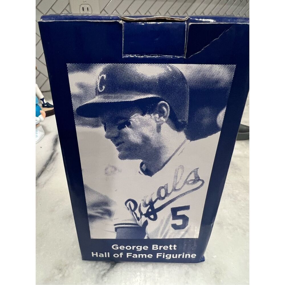 Kansas City Royals GEORGE BRETT ~ HALL OF FAME Figurine ~ New In Original Box